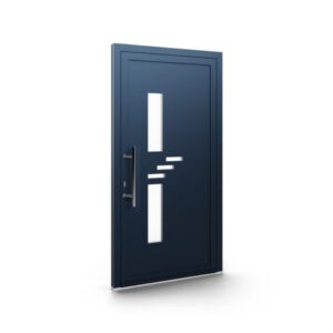 Porte d’entrée aluminium – Panneaux AluLine – 126