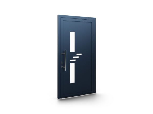 Porte d’entrée aluminium – Panneaux AluLine – 126