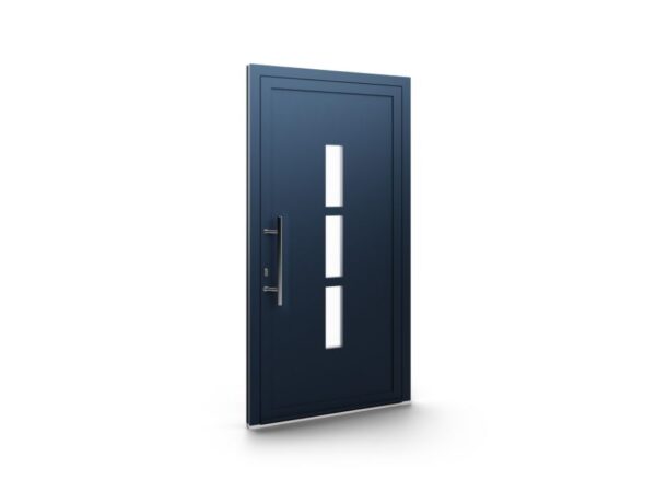 Porte d’entrée aluminium – Panneaux AluLine – 128