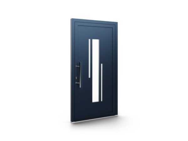 Porte d’entrée aluminium – Panneaux AluLine – 130