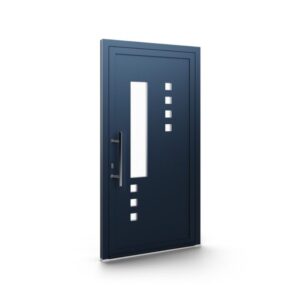 Porte d’entrée aluminium – Panneaux AluLine – 133