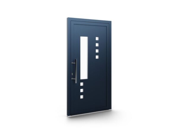 Porte d’entrée aluminium – Panneaux AluLine – 133