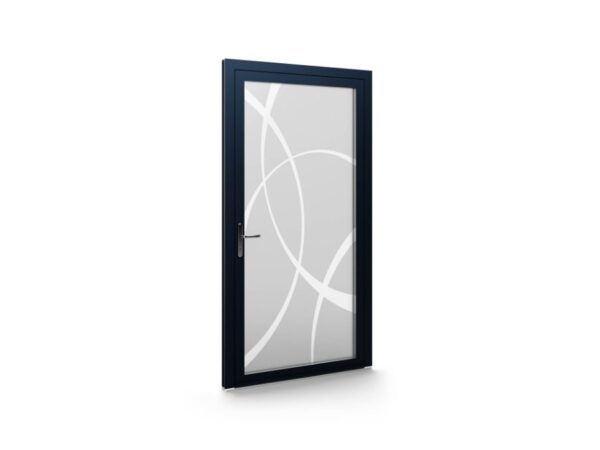 Porte d’entrée aluminium – Panneaux vitrés EkoVitre - 06