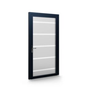 Porte d’entrée aluminium – Panneaux vitrés EkoVitre - 08