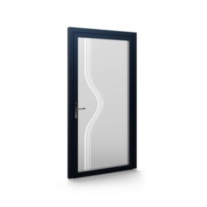 Porte d’entrée aluminium – Panneaux vitrés EkoVitre - 014