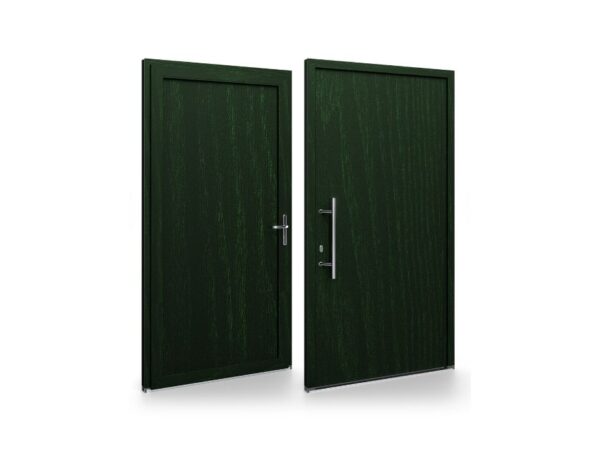 Porte d’entrée PVC – Panneaux affleurants - Aida