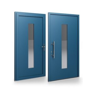 Porte d’entrée PVC – Panneaux affleurants - Aneta