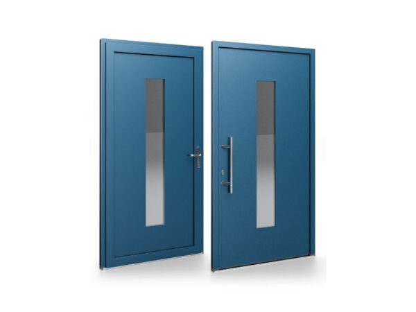 Porte d’entrée PVC – Panneaux affleurants - Aneta