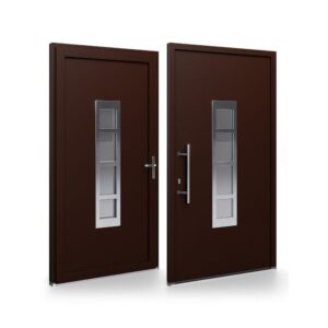 Porte d’entrée PVC – Panneaux affleurants - Gita