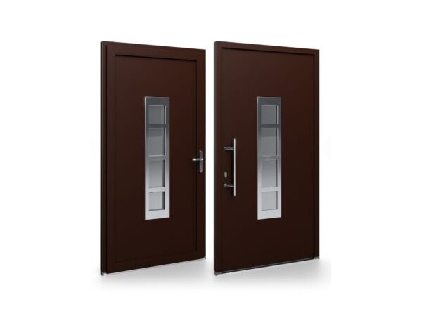 Porte d’entrée PVC – Panneaux affleurants - Gita