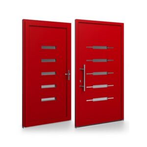 Porte d’entrée PVC – Panneaux affleurants - Manon