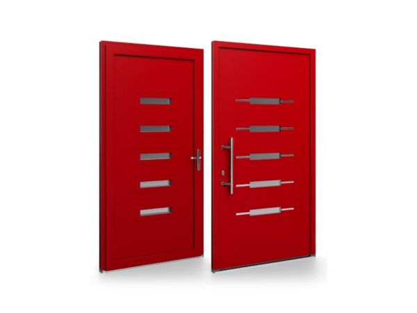 Porte d’entrée PVC – Panneaux affleurants - Manon