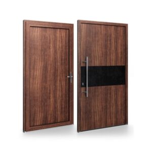 Porte d’entrée PVC – Panneaux affleurants - Megan