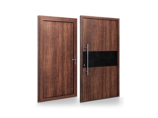 Porte d’entrée PVC – Panneaux affleurants - Megan