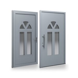 Porte d’entrée PVC – Panneaux affleurants - Odette