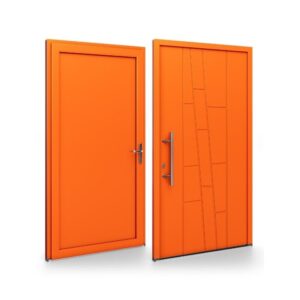 Porte d’entrée PVC – Panneaux affleurants - Paris