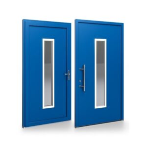 Porte d’entrée PVC – Panneaux affleurants - Patricie