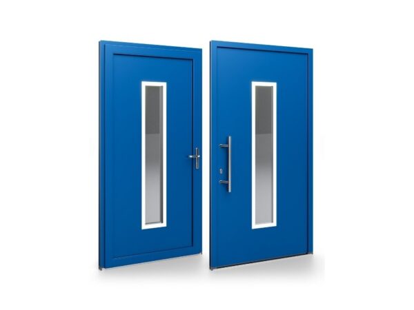Porte d’entrée PVC – Panneaux affleurants - Patricie