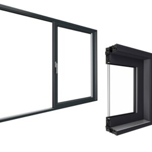 Baie coulissante aluminium MB-77HS HI