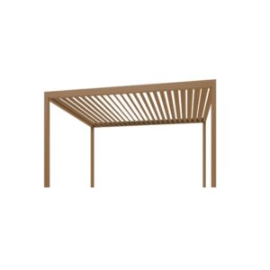 Pergola Bioclimatique Nuun Eco - Brown beige RAL-1011