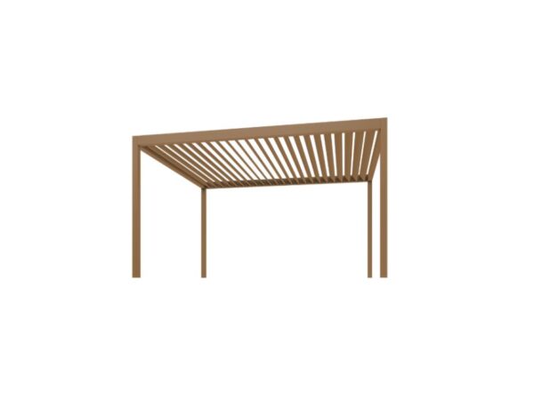 Pergola Bioclimatique Nuun Eco - Brown beige RAL-1011