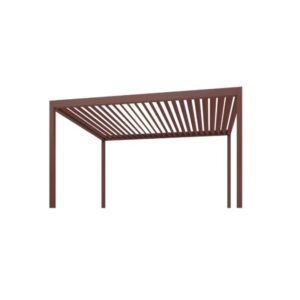 Pergola Bioclimatique Nuun Eco - Chestnut brown RAL-8015