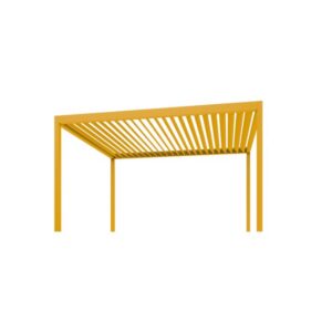 Pergola Bioclimatique Nuun Eco - Daffodil yellow RAL-1007