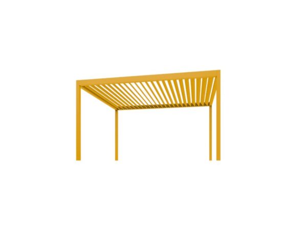 Pergola Bioclimatique Nuun Eco - Daffodil yellow RAL-1007