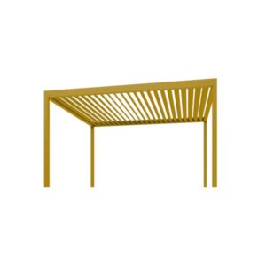 Pergola Bioclimatique Nuun Eco - Honey yellow RAL-1005