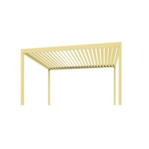 Pergola Bioclimatique Nuun Eco - Light ivory RAL-1015