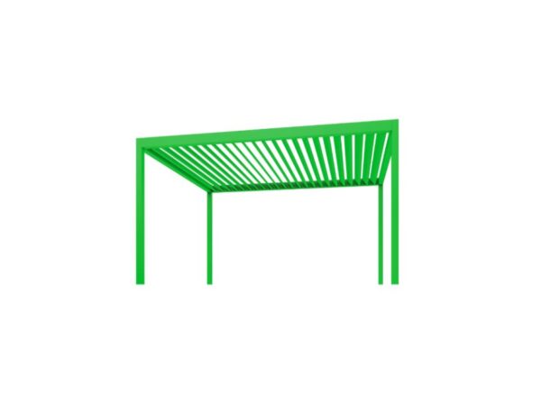 Pergola Bioclimatique Nuun Eco - Luminous green RAL-6038