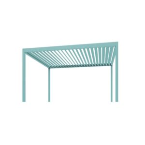Pergola Bioclimatique Nuun Eco - Pastel turquoise RAL-6034