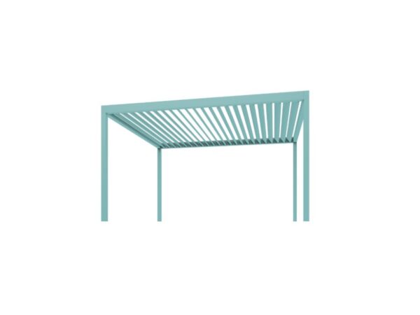 Pergola Bioclimatique Nuun Eco - Pastel turquoise RAL-6034