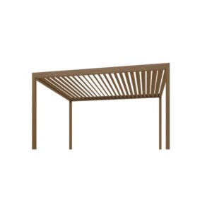 Pergola Bioclimatique Nuun Eco - Pearl gold RAL-1036