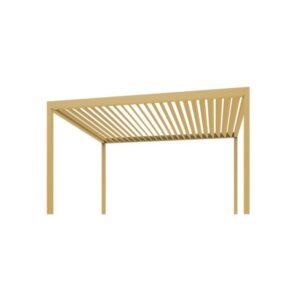 Pergola Bioclimatique Nuun Eco - Sand yellow RAL-1002