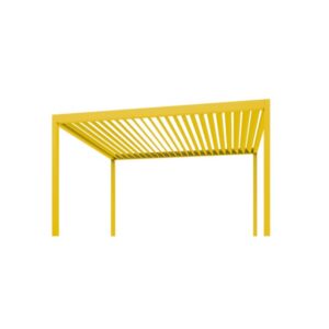 Pergola Bioclimatique Nuun Eco - Signal yellow RAL-1003
