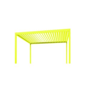 Pergola Bioclimatique Nuun Eco - Sulfur yellow RAL-1016