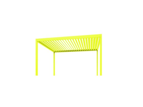 Pergola Bioclimatique Nuun Eco - Sulfur yellow RAL-1016
