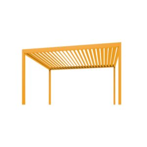 Pergola Bioclimatique Nuun Eco - Sun yellow RAL-1037